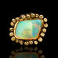 Ethiopian Opal and Peridot Ring