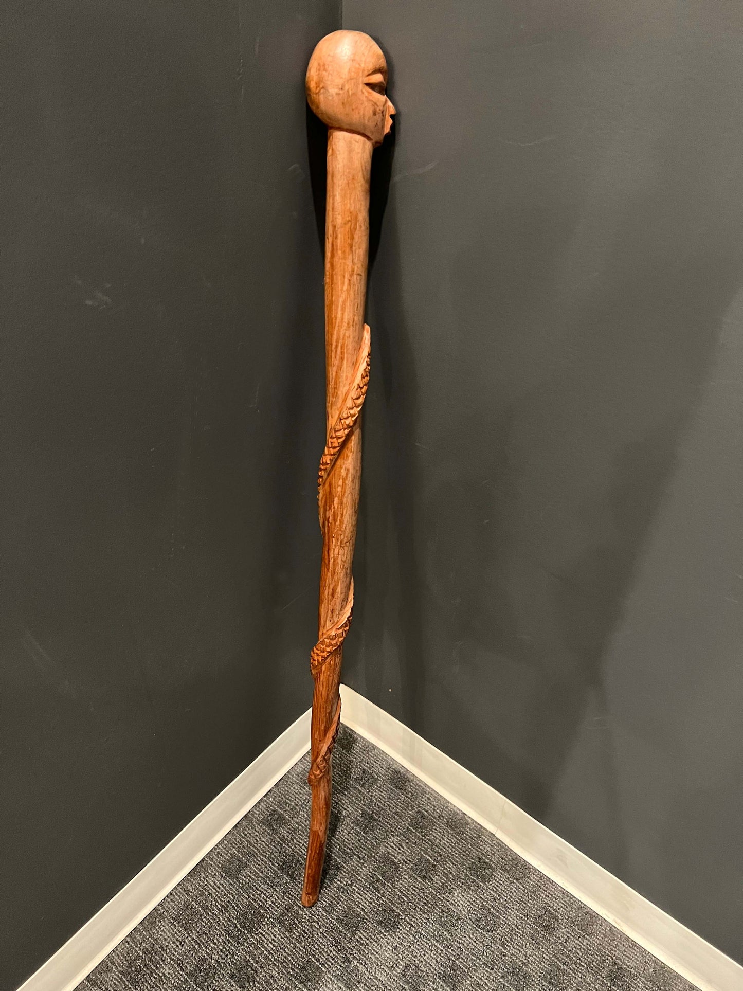 Carved Walking Stick