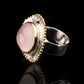 Rose Quartz Ring // Size 7