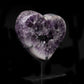 Amethyst Heart on Stand // 8.69 Lb.