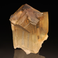 Golden Calcite with Druzy Quartz