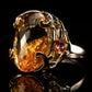 Citrine and Orange Sapphire Ring