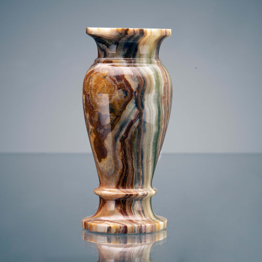 Banded Onyx Vase